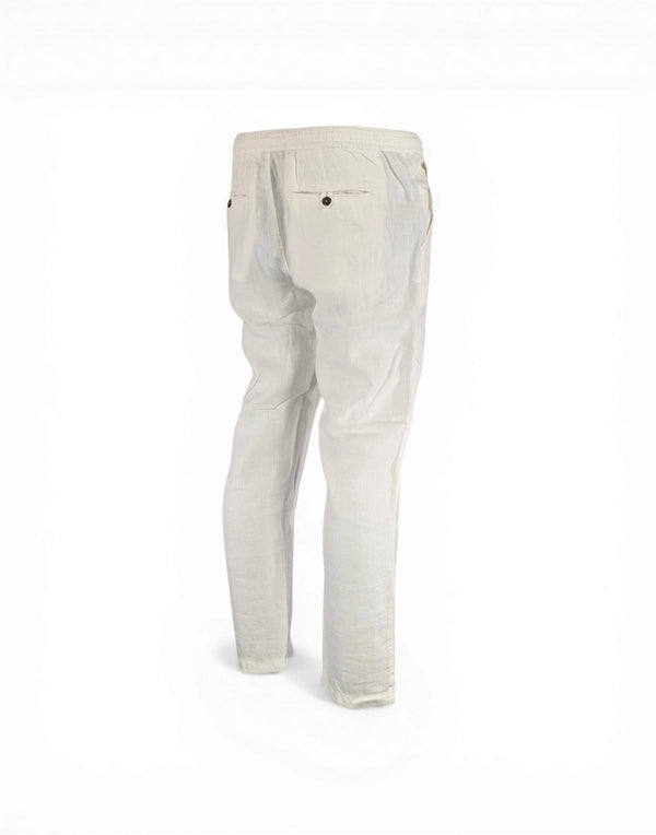 RRU90301P4230569 C0014 Chino MAN Heavy Linen Dyed RRU90301P4230569 C0014 Roy Roger's 