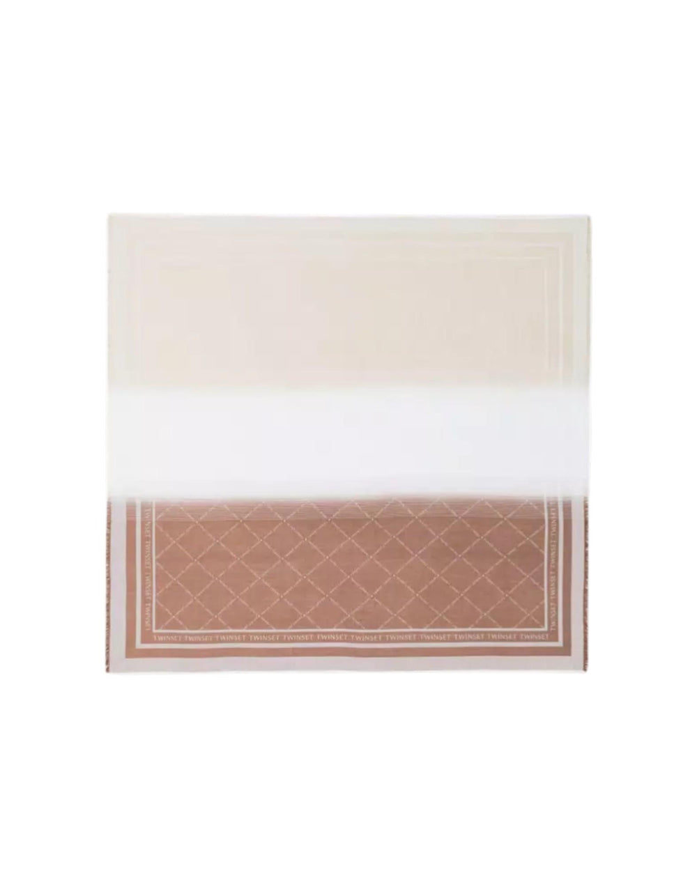 261TA4310 13275 Kefiah jacquard con logo 261TA4310 13275 Twinset 