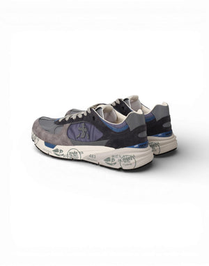 Premiata Mase 25 8021 Sneaker uomo blu+grigio immagine 5