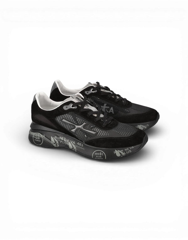 Premiata Moerun 7297 Sneaker uomo black immagine 4