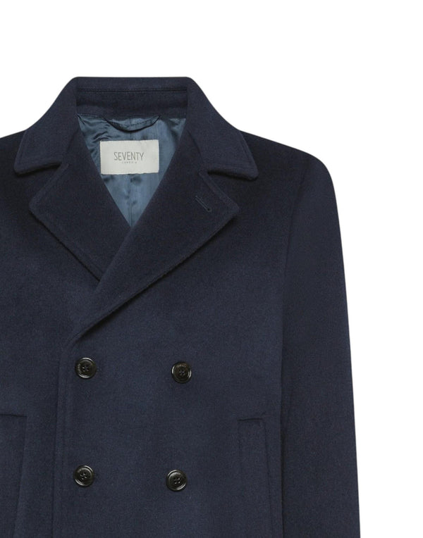 CP0579_150976 754 Cappotto Doppiopetto in Double CP0579_150976 754 Seventy 