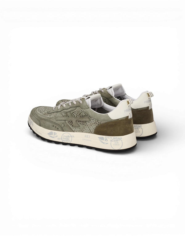 Premiata Nous 8290 Sneaker uomo verde immagine 5