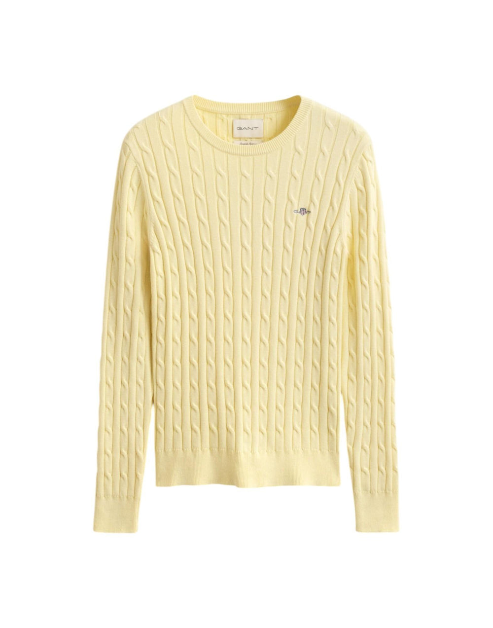 2601.4800100 713 Maglia girocollo a trecce 2601.4800100 713 Gant 