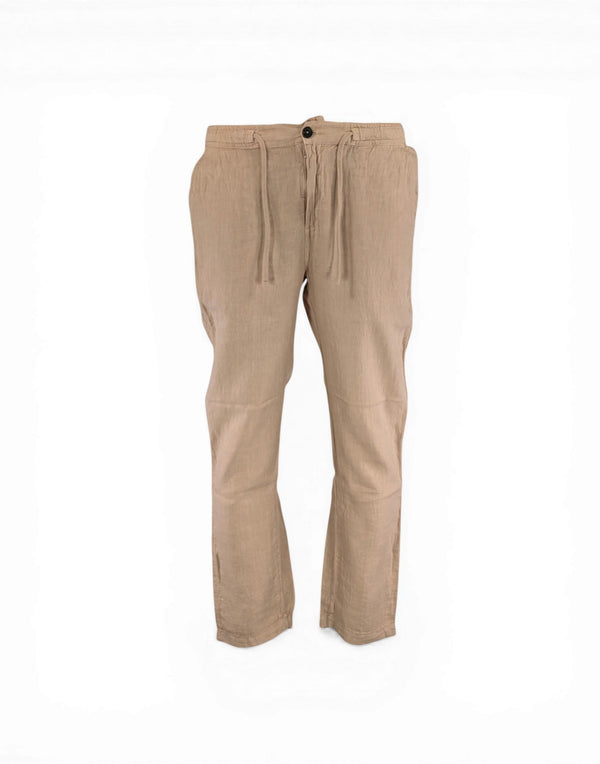 RRU90301P4230569 C0105 Chino MAN Heavy Linen Dyed RRU90301P4230569 C0105 Roy Roger's 