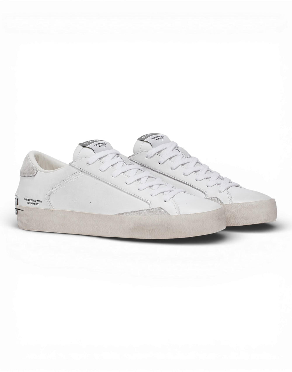 Crime London 16014PP5 Sneaker uomo bianco