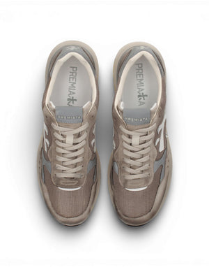 Premiata Mick 0.1 8118 Sneaker uomo marrone immagine 6