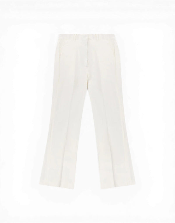FD3863PF Bianco Pantalone Bootcut Light Jersey FD3863PF Bianco Circolo 1901 
