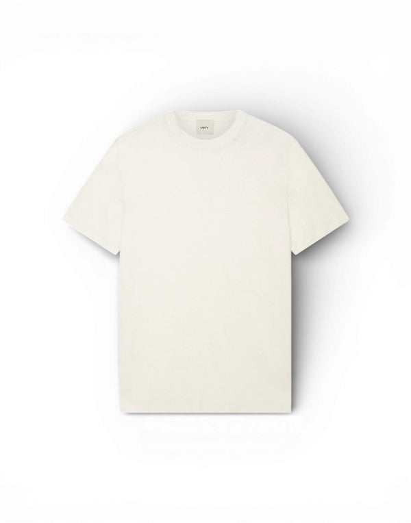 Unity ICON LINEN T-shirt uomo off white