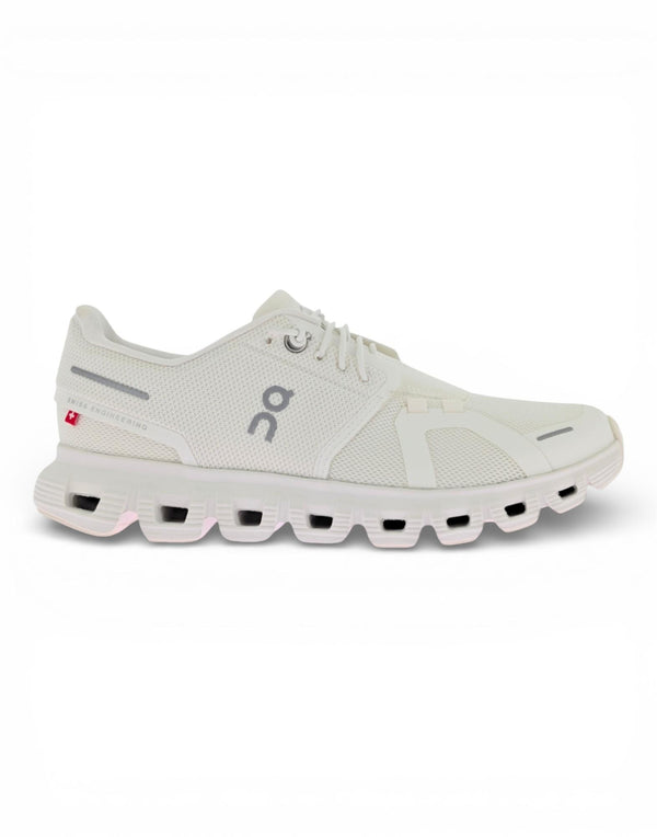 On Running Cloud 6 Sneaker donna bianco