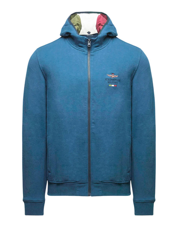 252FE2078UF00662 21315 Felpa Full-Zip 252FE2078UF00662 21315 Aeronautica Militare 