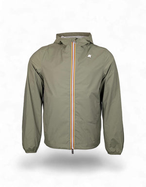 K-Way JACK STRETCH NYLON JERSEY Giubbotto uomo verde