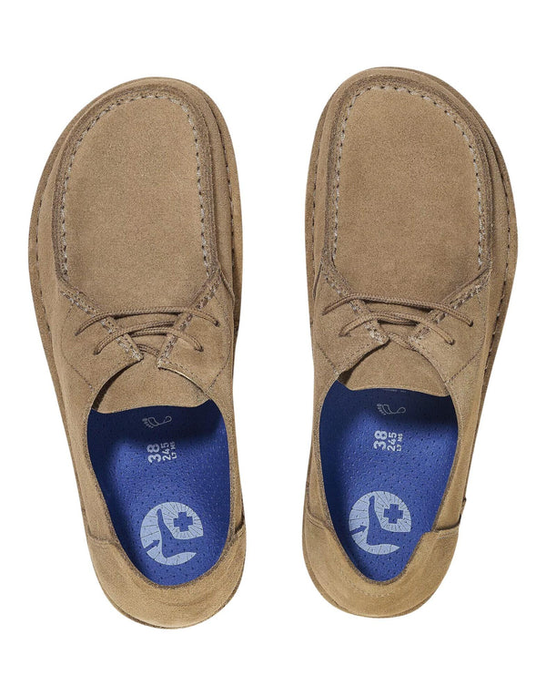 Birkenstock Utti Lace Scarpe Stringate uomo beige immagine 3
