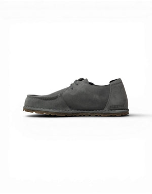 1030035 GRAY utti lace n basalt gray suede leather n- 1030035 GRAY Birkenstock 