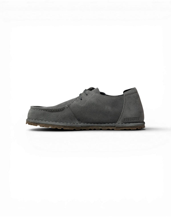 1030035 GRAY utti lace n basalt gray suede leather n- 1030035 GRAY Birkenstock 
