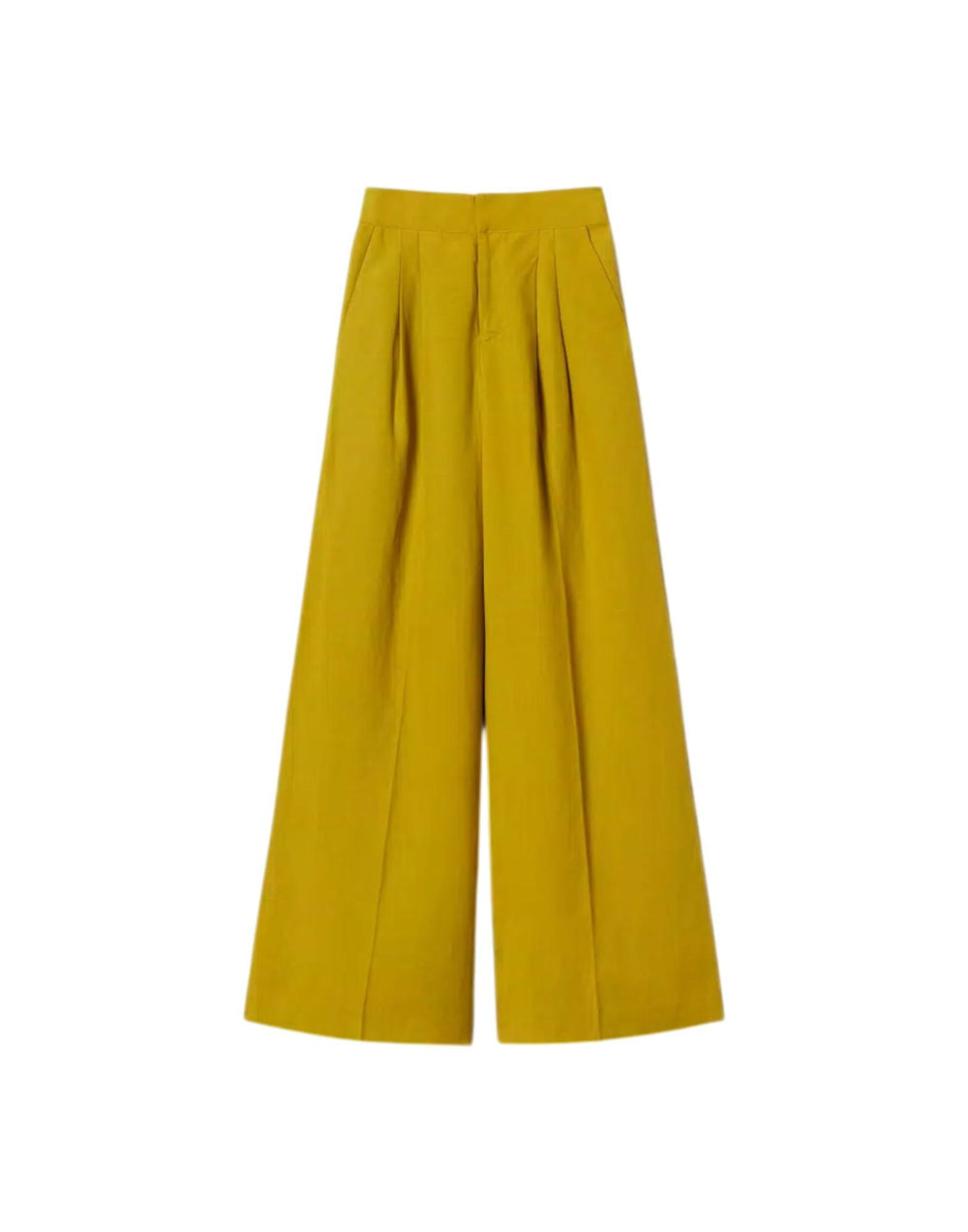 261TT2552 12117 Pantaloni ampi in misto lino 261TT2552 12117 Twinset 