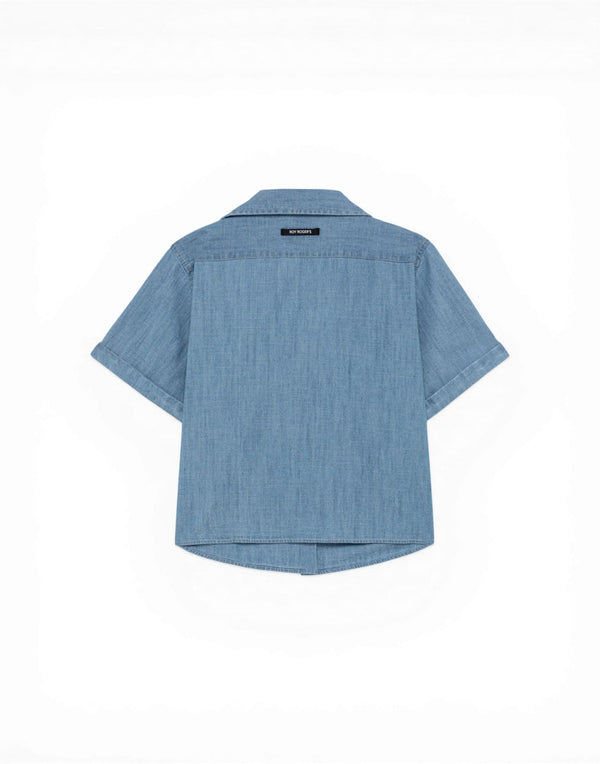 RND90294CQ310102 C0090 Camicia in chambray RND90294CQ310102 C0090 Roy Roger's 