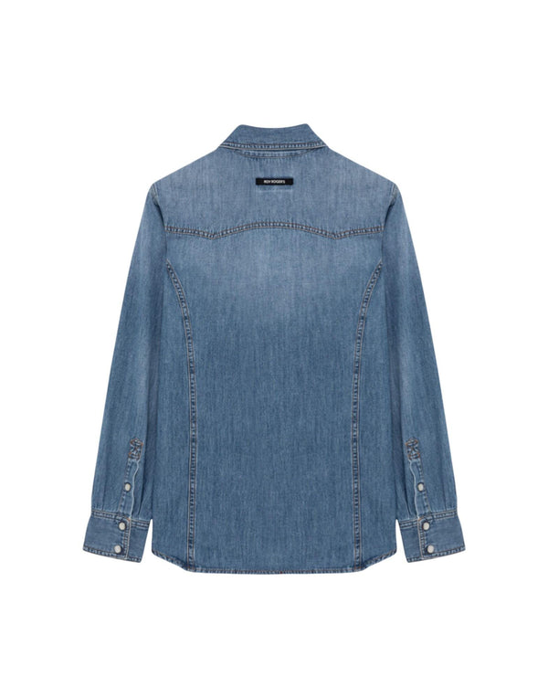RND90321CR89A099 C0999 Camicia Ranch in denim RND90321CR89A099 C0999 Roy Roger's 