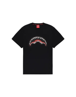 Sprayground Infinity Shark T-shirt uomo nero