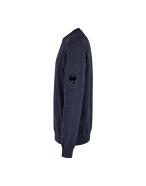20CMKN183A110560A 888 Cotton Sea Island Crewneck Lens Knit 20CMKN183A110560A 888 C.P. Company 