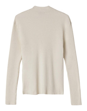 HMABW02325 BI04 Maglia Lupetto in Costina con Paillettes HMABW02325 BI04 Hinnominate 