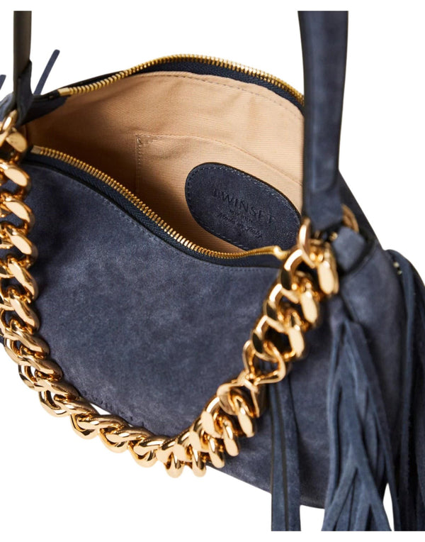 261TB7084 05259 Borsa "Liliane" piccola in suede 261TB7084 05259 Twinset 