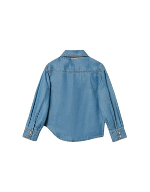 261GJ2075 13235 Camicia in chambray con tasche 261GJ2075 13235 Twinset 