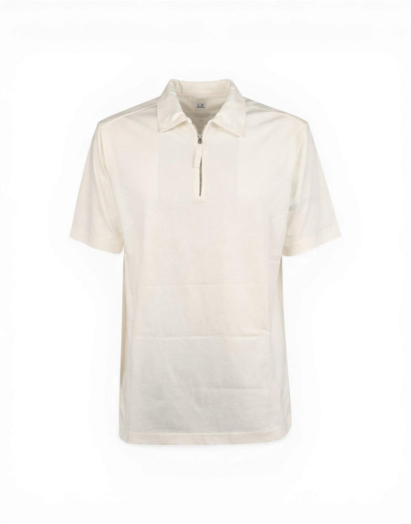 C.P. Company POLO SHORT SLEEVE Polo uomo bianco