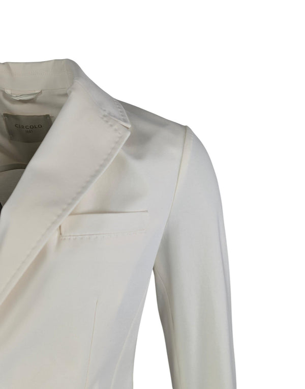 FD3866 Bianco Slim Fit Premium Jersey FD3866 Bianco Circolo 1901 