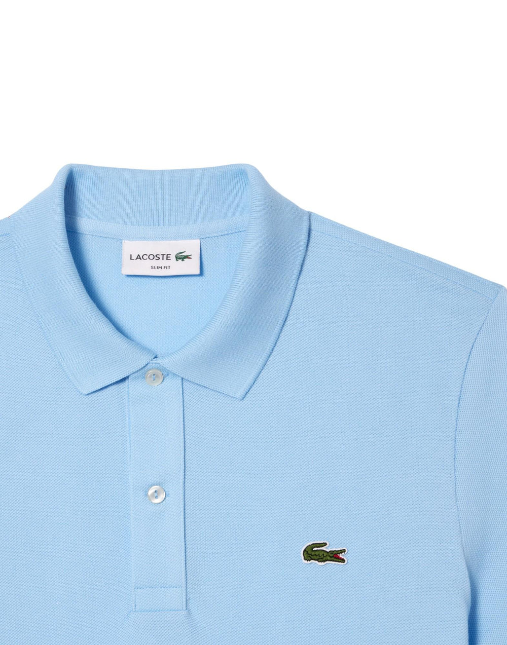 Lacoste Polo L.12.12 slim fit in piqué Polo uomo azzurro