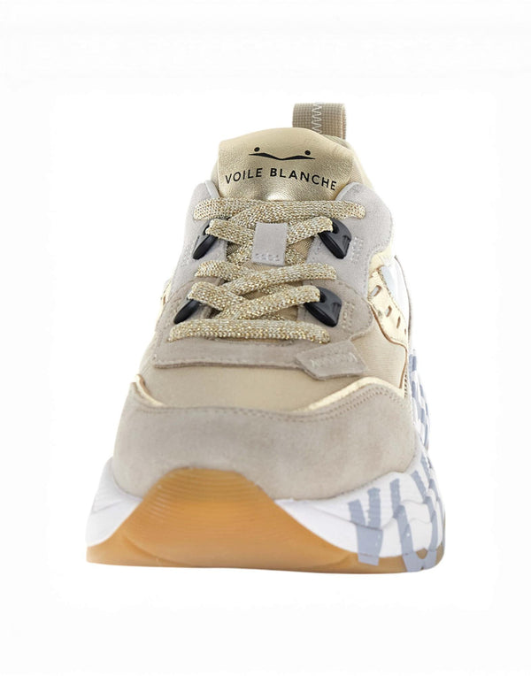 Voile Blanche CLUB105 Sneaker donna beige immagine 4
