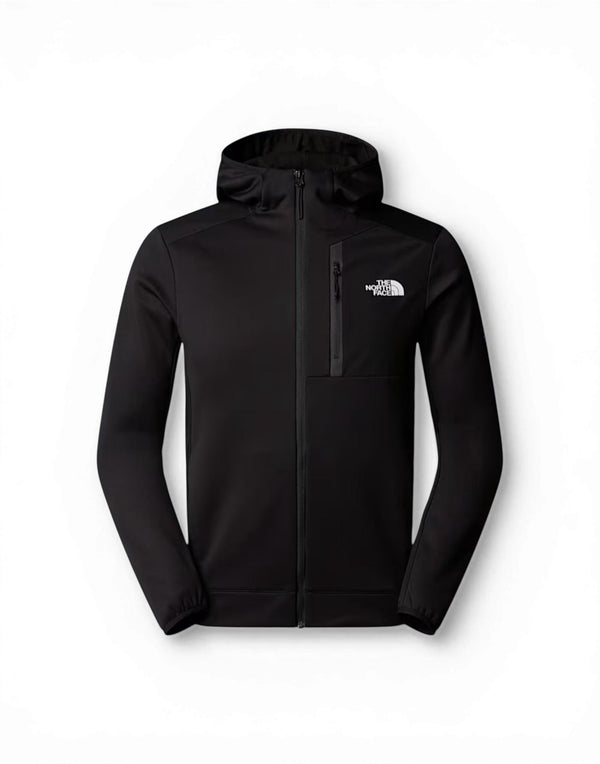 The North Face Mountain Athletics Fleece Hoodie Felpe con zip e cappuccio uomo nero