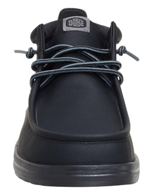 Hey Dude Wally Mid Gripr Classic Scarpe Stringate uomo nero immagine 4