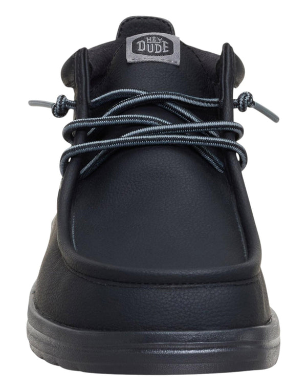 Hey Dude Wally Mid Gripr Classic Scarpe Stringate uomo nero immagine 4