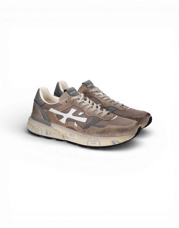 Premiata Mick 0.1 8118 Sneaker uomo marrone immagine 4