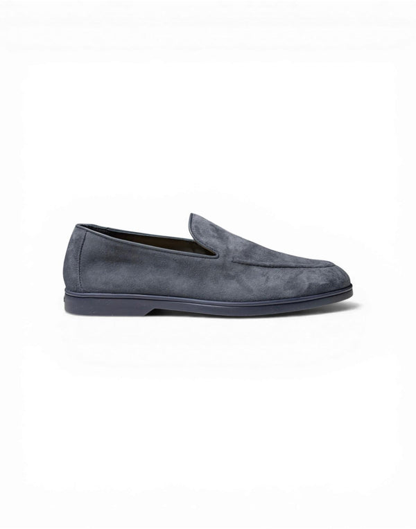 Doucal's Mocassino vaschetta Mocassino uomo blu