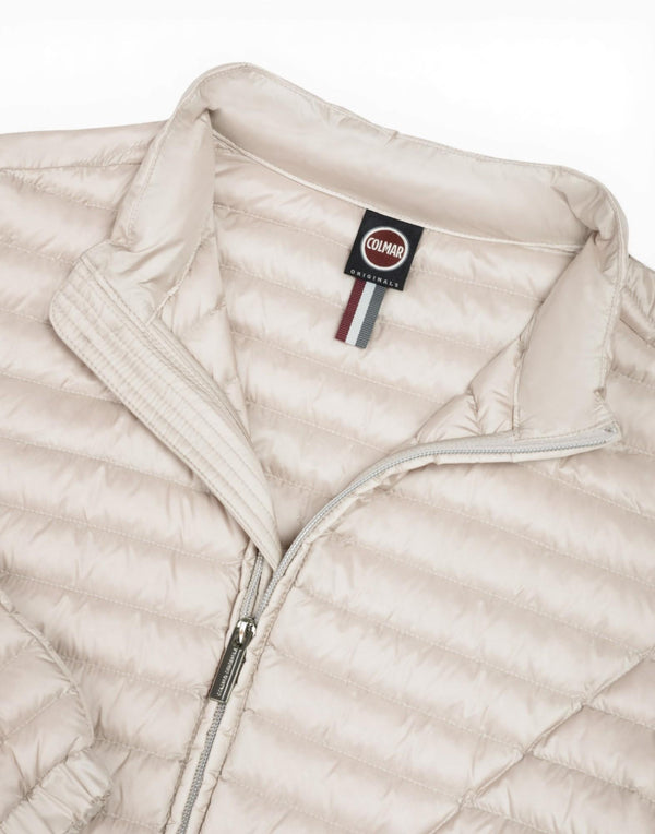 Colmar Giacca Piuma Bordo Svasato Piumino donna beige immagine 3