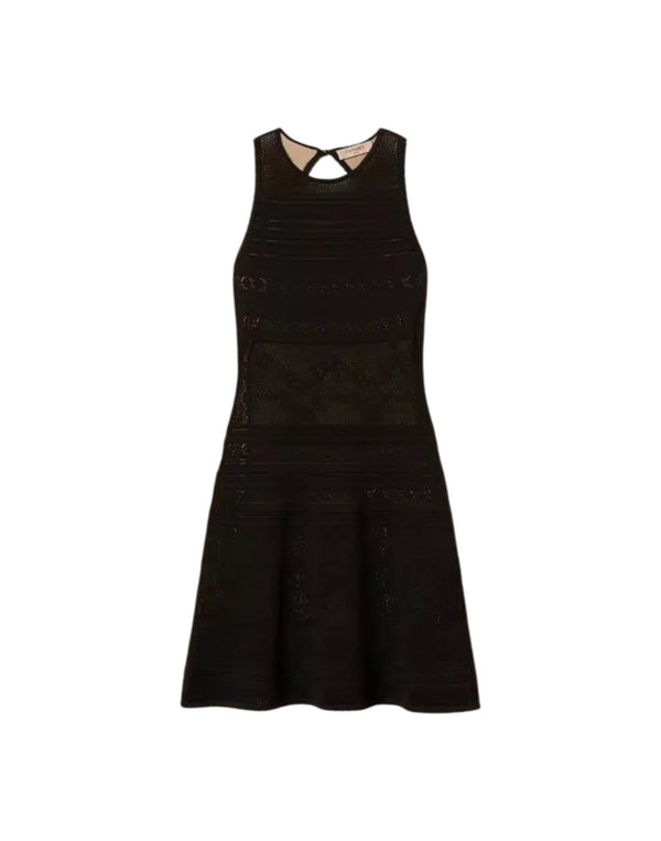 261TT3291 00006 Abito Corto Maglia Fiori 261TT3291 00006 Twinset 