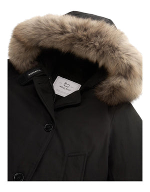 CFWWOU0540FRUT0001 BLK Arctic Detachable Fur Parka CFWWOU0540FRUT0001 BLK Woolrich 
