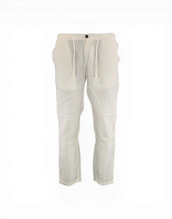 RRU90301P4230569 C0014 Chino MAN Heavy Linen Dyed RRU90301P4230569 C0014 Roy Roger's 