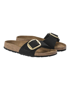 1023373 BLACK Madrid Big Buckle<BR/> 1023373 BLACK Birkenstock 