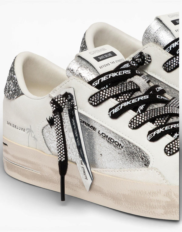 Crime London 29100PP8 Sneaker donna argento immagine 5