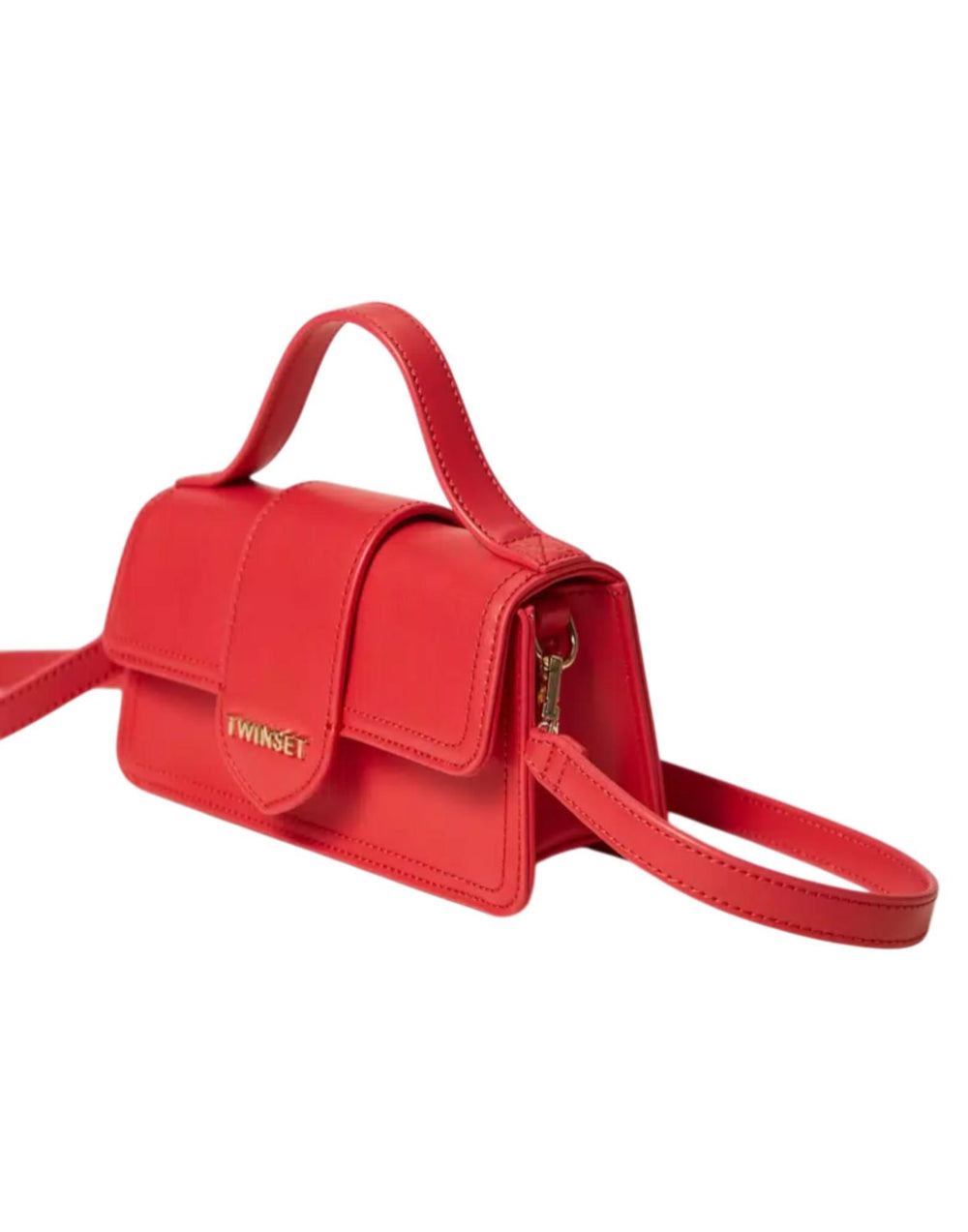 261GJ8012 13160 Borsa a tracolla con patta e logo 261GJ8012 13160 Twinset 