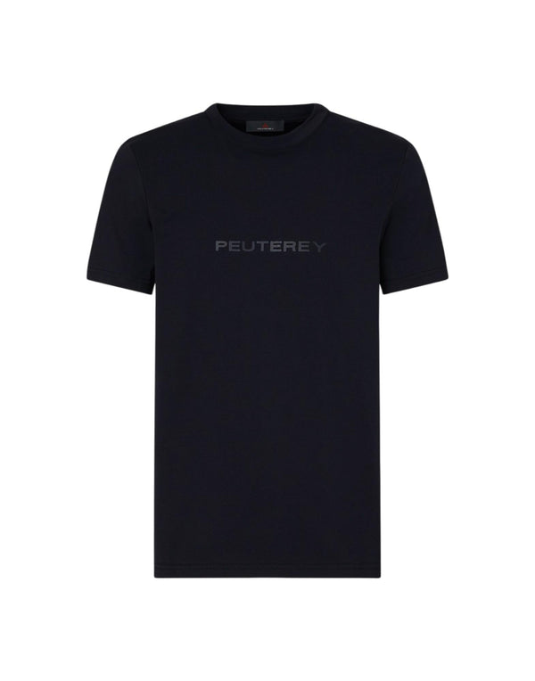 PEU579699012247 NER new otago<BR/>t-shirt con scritta termonastrata PEU579699012247 NER Peuterey 