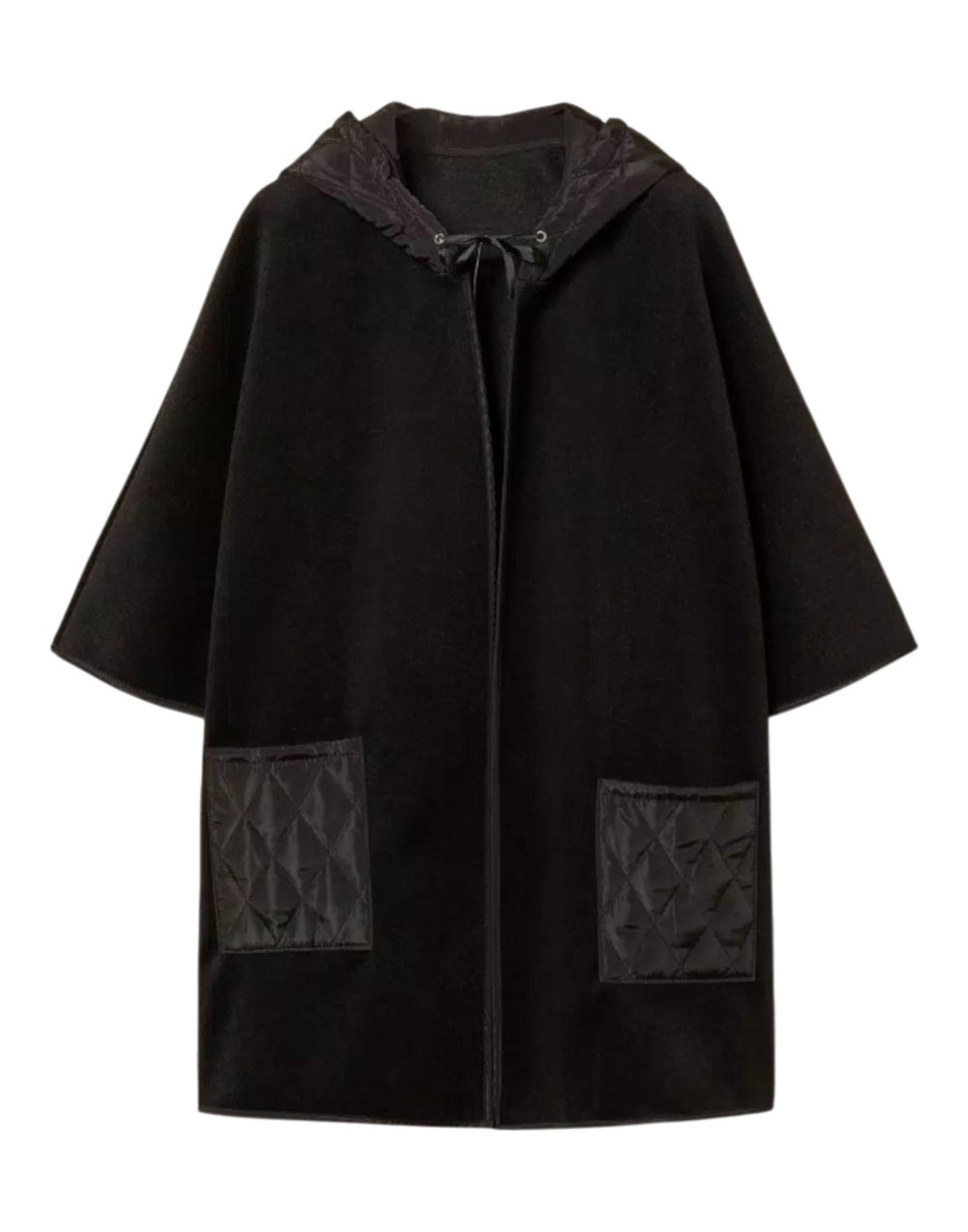 252TA4240 00006 Poncho in Maglia con Tasche 252TA4240 00006 Twinset 