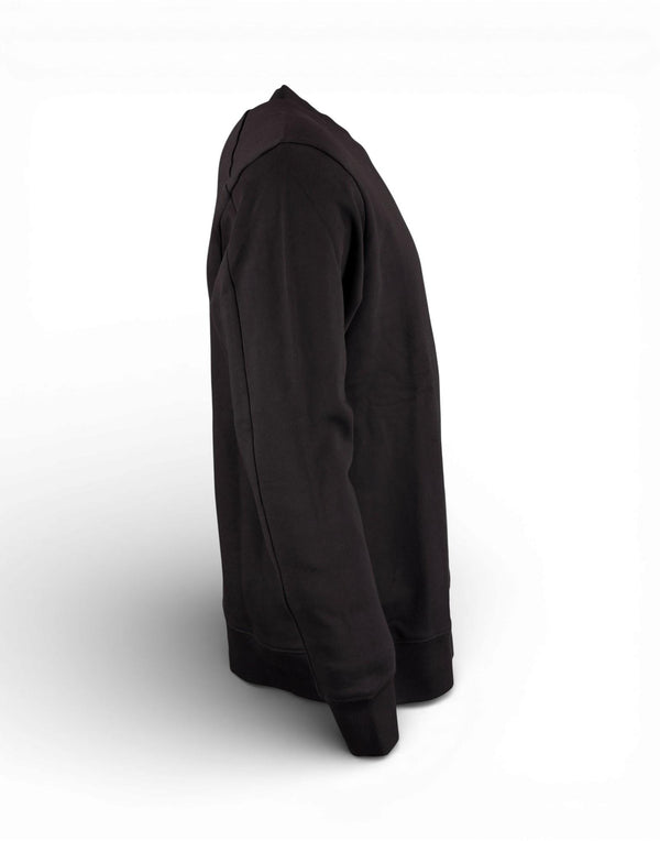 C.P. Company Sweatshirts Crew Neck Felpa girocollo uomo nero immagine 4