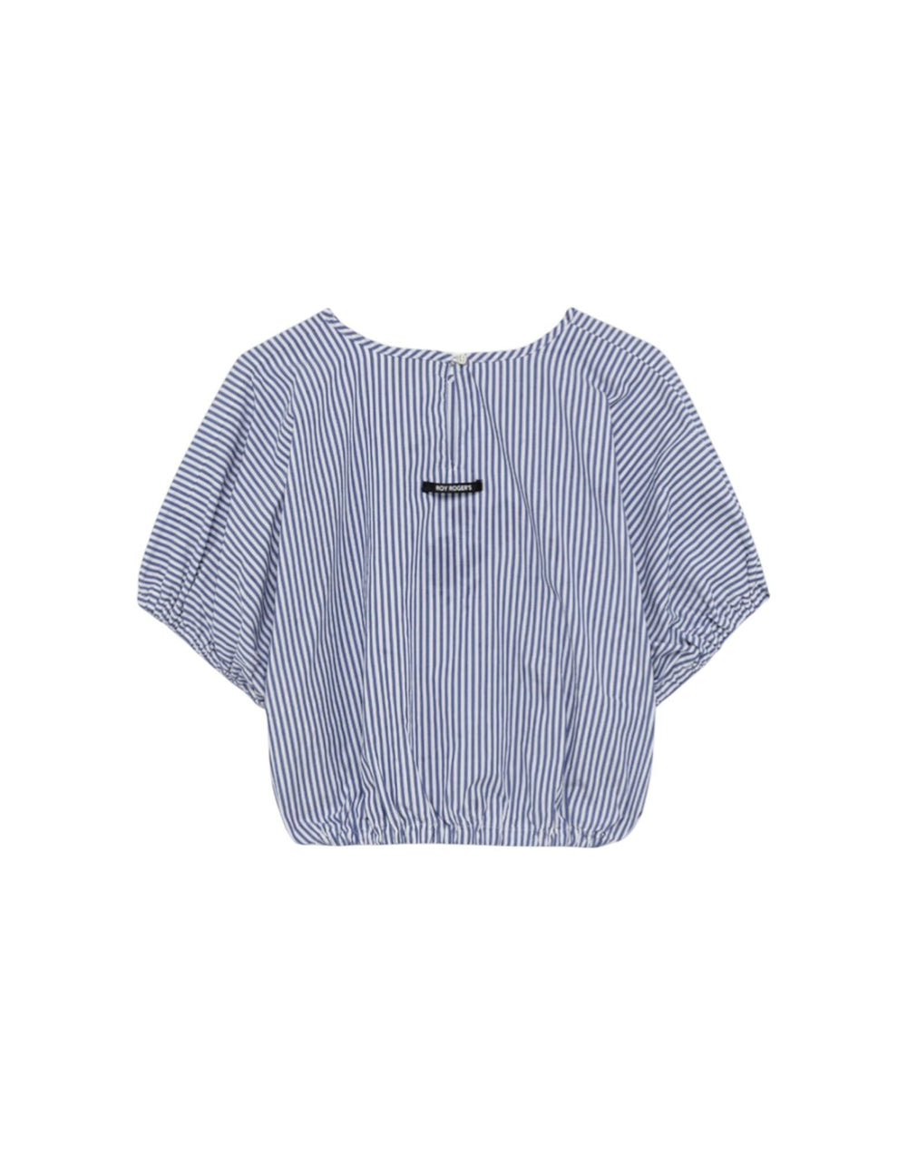 RND90277CQ460124 C0138 Camicia Puff in popeline a righe RND90277CQ460124 C0138 Roy Roger's 