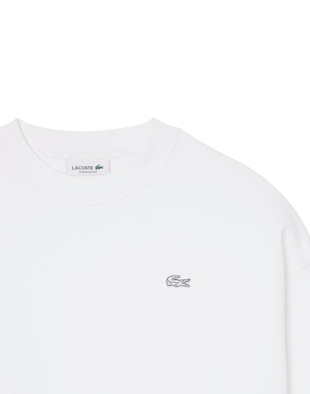 SF0046 001 Felpa oversize SF0046 001 Lacoste 