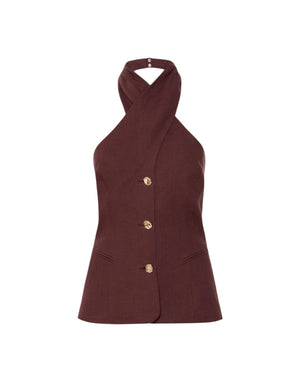 2613161012200 003 Gilet con scollo incrociato 2613161012200 003 Marella 