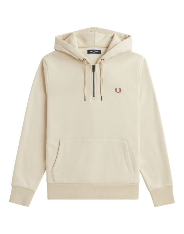 Fred Perry Fp Hooded Fleece Back Sweatshirt