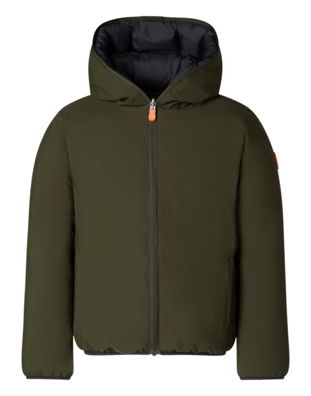 Save The Duck Hooded Reversible Jacket Oliver